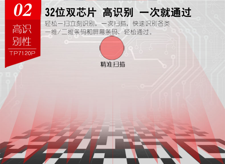 商超王 TP7120P掃描平臺